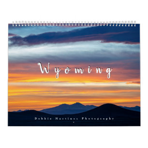 Calendário Pôrs do sol Wyoming
