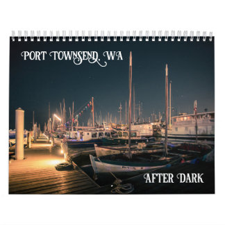 Calendário Port Townsend WA After Dark
