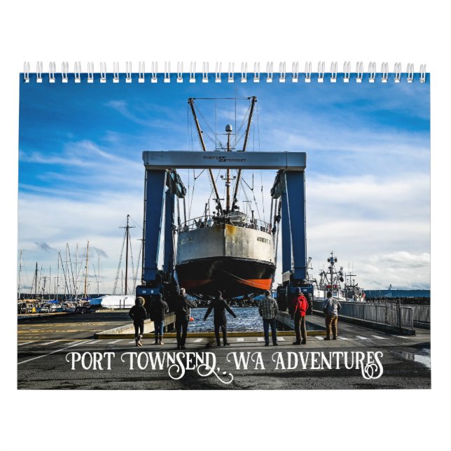 Calendário Port Townsend, WA Photography Adventures  (Capa)