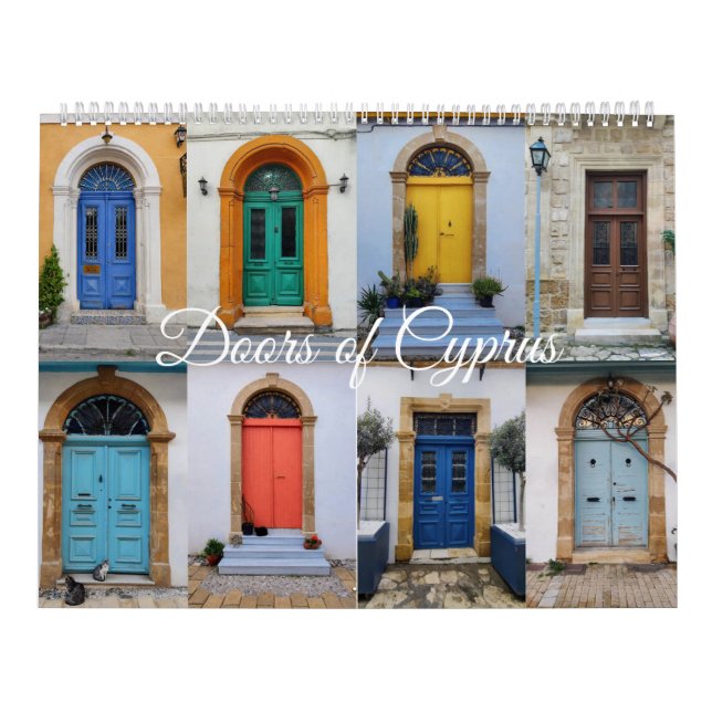 Calendário Portas de Chipre (Capa)