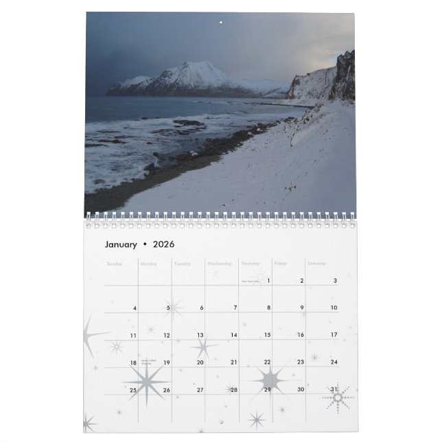 Calendário Porto holandês, Alaska 2012 (Jan 2026)