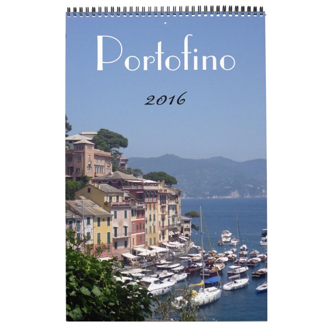 Calendário portofino Italia 2016 (Capa)