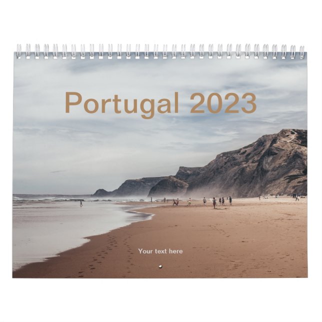 Calendario Portugal 2023 personalizable (Capa)