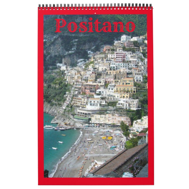 Calendário Positano - Itália - Europa - (Capa)