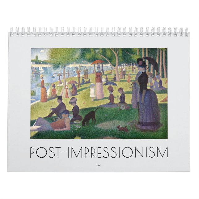 Calendário Post-Impressionism Fine Art Paintings (Capa)