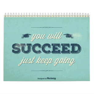 Calendário Poster vintage