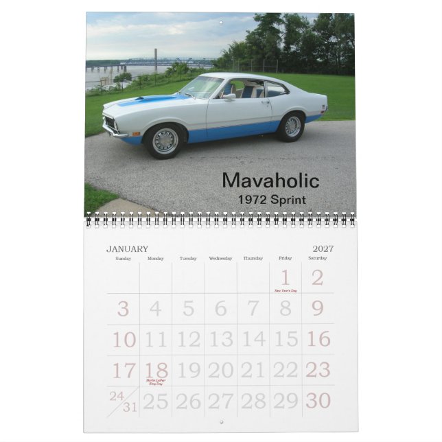 Calendário Posters superiores 2014 (Jan 2027)