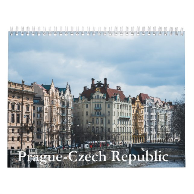 Calendário Prague-Czech Republic Calendar (Capa)