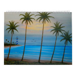 Calendário Praia Tropical
