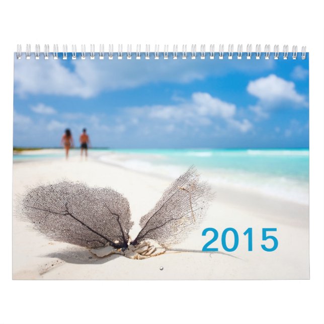 Calendário Praias oceânicas (Capa)