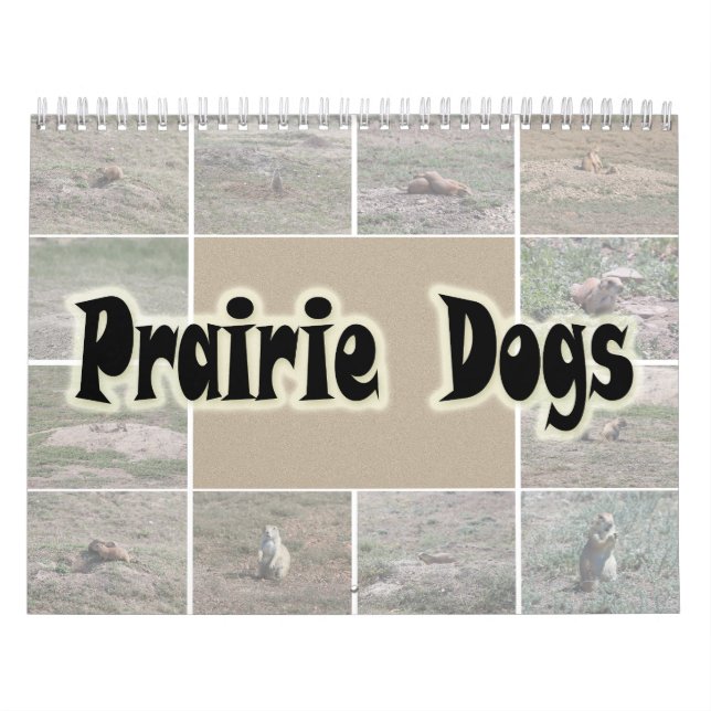 Calendário Prairie Dogs