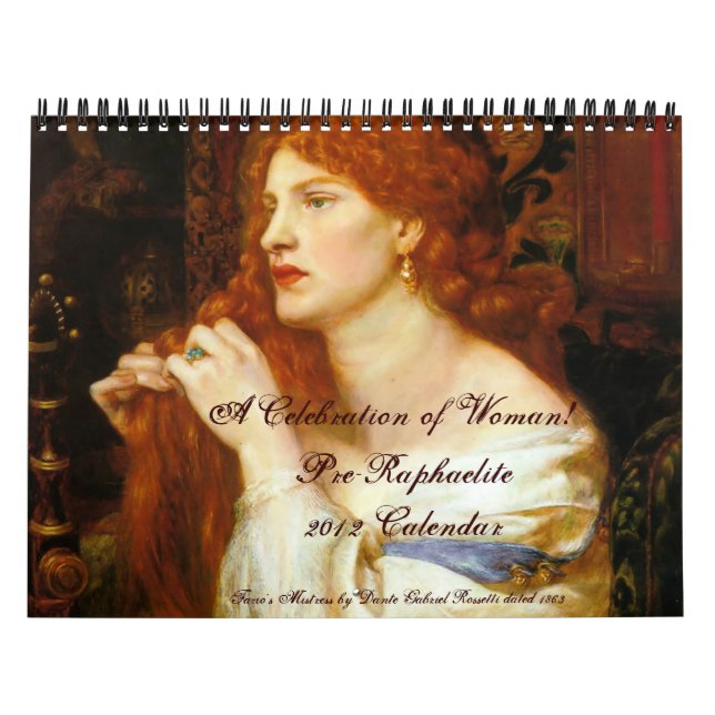 Calendário Pré-Raphaelite 2012 (Capa)