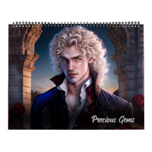 Calendário Precioso Gems Birthstone Gothstone Art