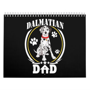 Calendário Presente Dalmático Presente do Pai Dalmático