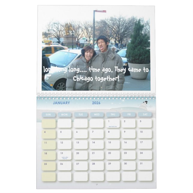 Calendário Presente de aniversário de Craig--último um (Jan 2026)