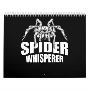 Calendário Presente de Aranha do Halloween Tarantula Whispere
