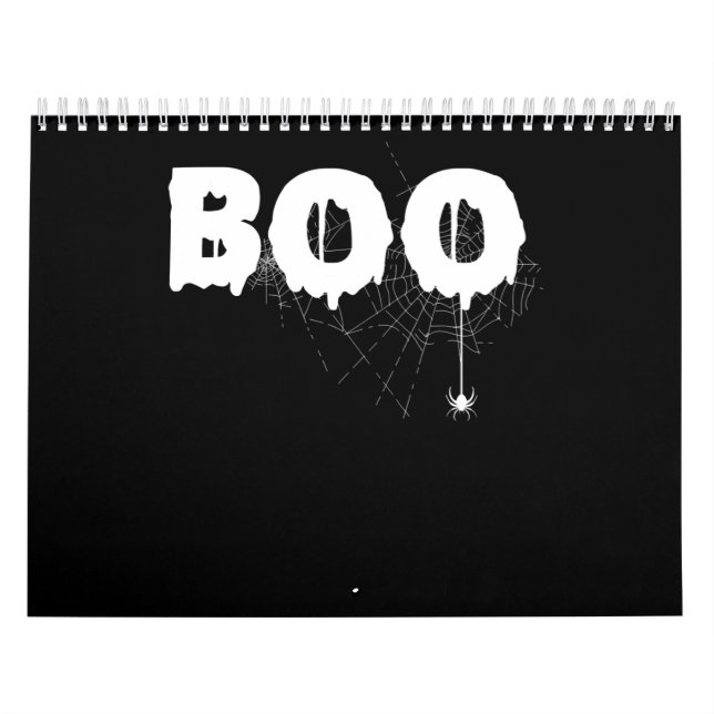 Calendário Presente de aranha | Pequena aranha assustadora do (Capa)