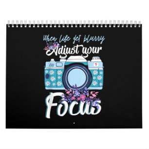Calendário Presente de Fotógrafo - Fotografia da Câmera
