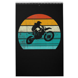 Calendário Presente De Motocicleta Dirt Bike Para Homens