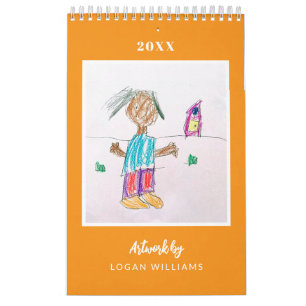Calendário Presente de Natal para Crianças Personalizadas