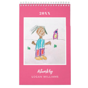 Calendário Presente de Natal para Crianças Personalizadas