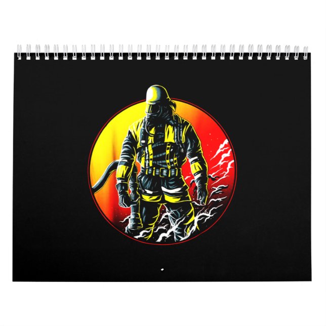 Calendário Presente do Bombeiro| O Homem Bombeiro (Capa)