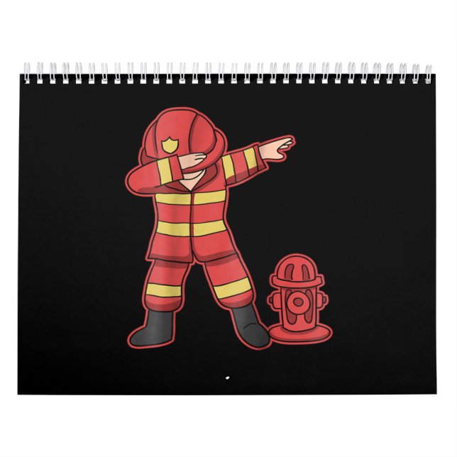 Calendário Presente do Bombeiro| O Homem Bombeiro (Capa)