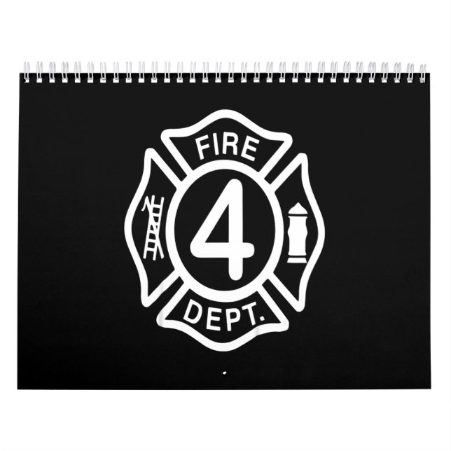 Calendário Presente do Bombeiro | Presentes De Bombeiro (Capa)