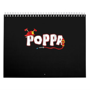 Calendário Presente do Bombeiro Presentes de Bombeiro Poppa