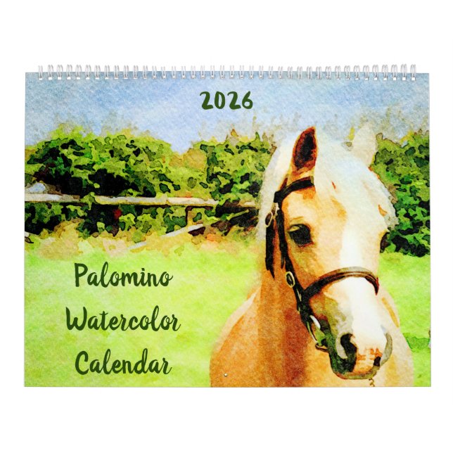 Calendário Presente para donos e amantes de Cavalos e Pôneis  (Capa)