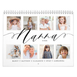 Calendário Presente para Nanna | Fotografias Familiares Para