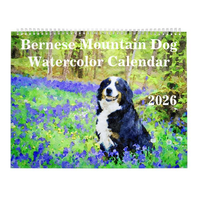Calendário Presente para proprietários de Mãe do Cão Montanhê (Capa)