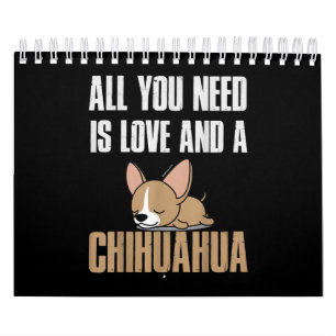 Calendário Presentes Para Chihuahua Lover   Bonitas dotes Chi