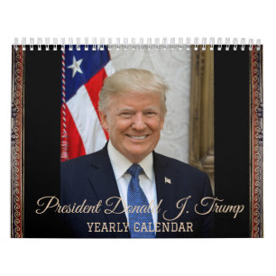 Calendário Presidente Donald J. Trump 2025