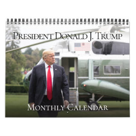 Calendário Presidente Donald J Trump 2025 Foto