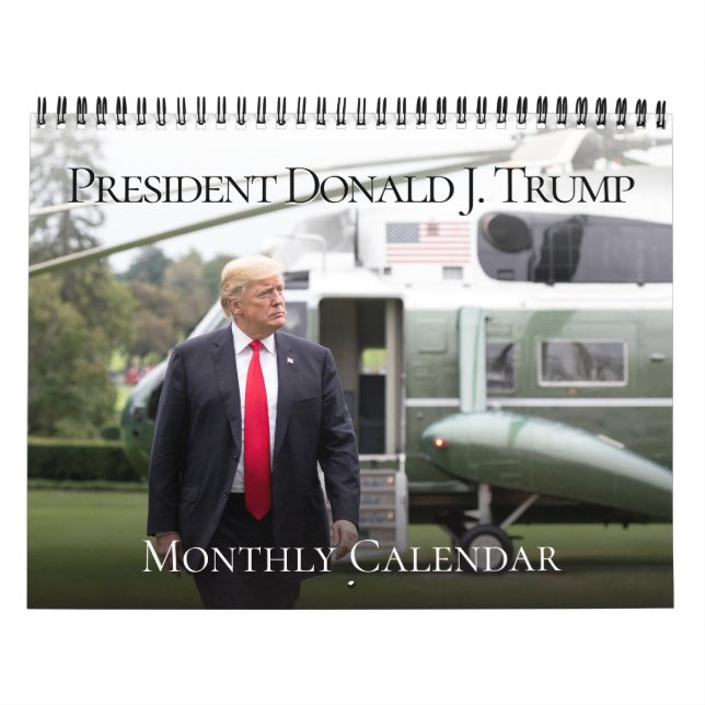 Calendário Presidente Donald J Trump 2025 Foto