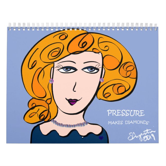 CALENDÁRIO PRESSÃO FAZ DIAMANTES (Capa)
