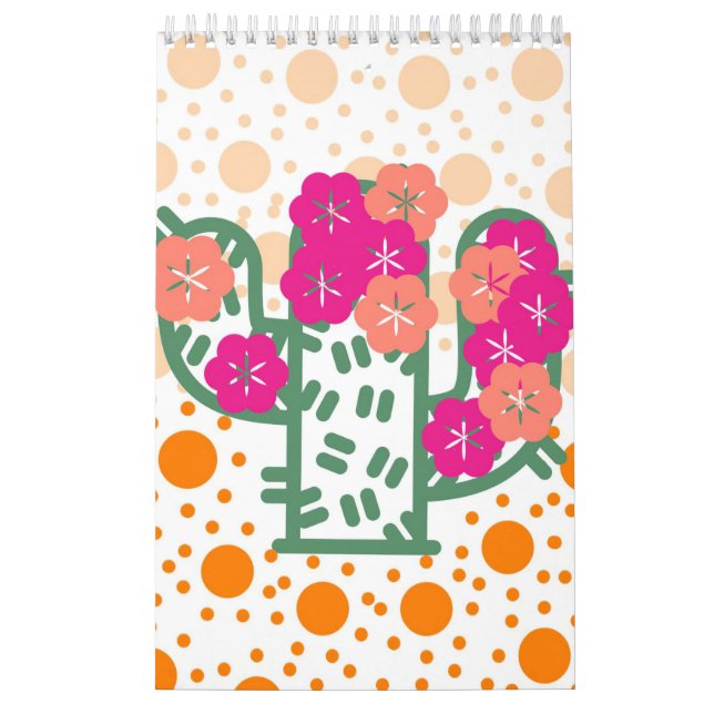 Calendário Primavera Cactus (Capa)