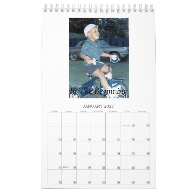 Calendário Primeiro afro-americano… (Jan 2027)