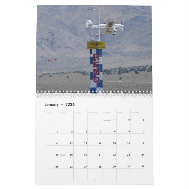 Calendário Primeiro competência do Fórmula 1 do jato (Jan 2026)