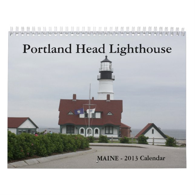 Calendário principal do farol de Portland (Capa)