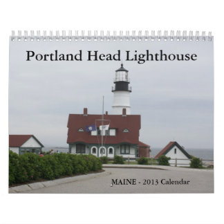 Calendário principal do farol de Portland