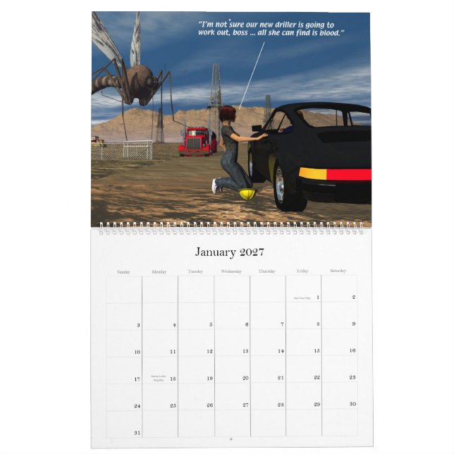 Calendário Produção de energia - Gasoduto, vento (Jan 2027)