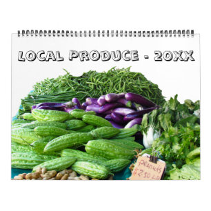 Calendário - Produto local para este ano
