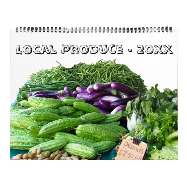 Calendário - Produto local para este ano (Capa)