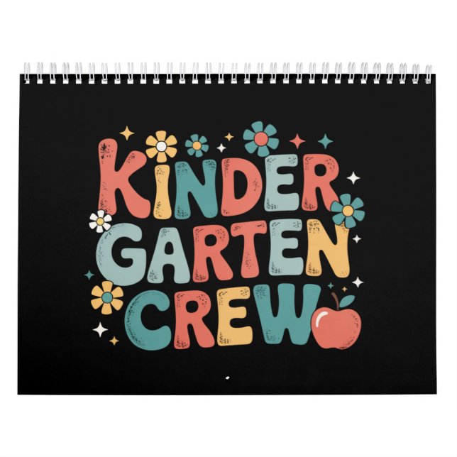 Calendário Professor Equipe de Volta às Aulas Jardim de Infân (Capa)