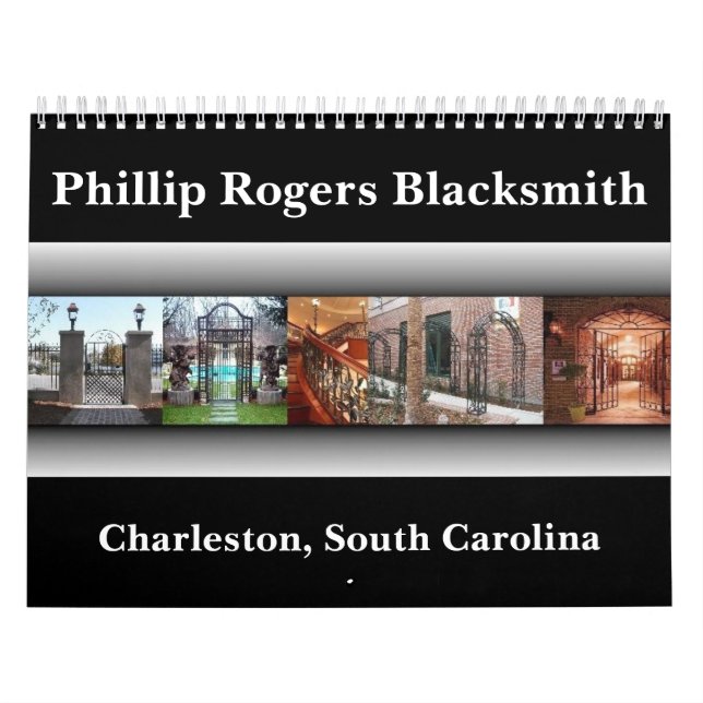 Calendário Project3, ferreiro de Phillip Rogers, Charleston… (Capa)