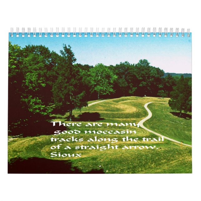 Calendário provérbio do indiano do nativo americano (Capa)