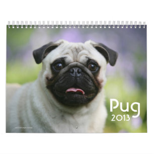 Calendário Pug