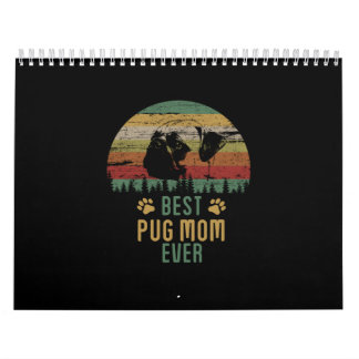 Calendário Pug mom